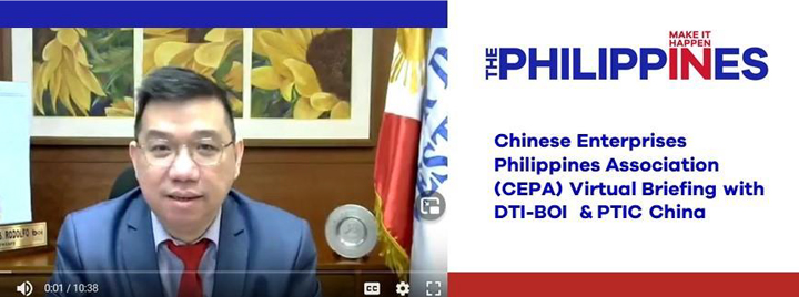 PHL remains an ideal investment destination despite pandemic, BOI tells Chinese entrepreneurs